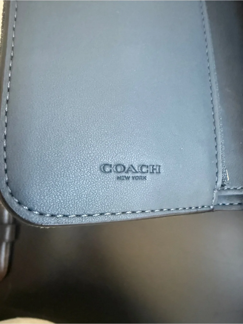 Coach and Four denim exterior